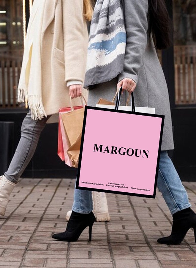 10 Pack Shopping Bag Gift Bags Kraft Paper Bags 33x17x33 cm Shopping Bag Kraft with Handles Bulk