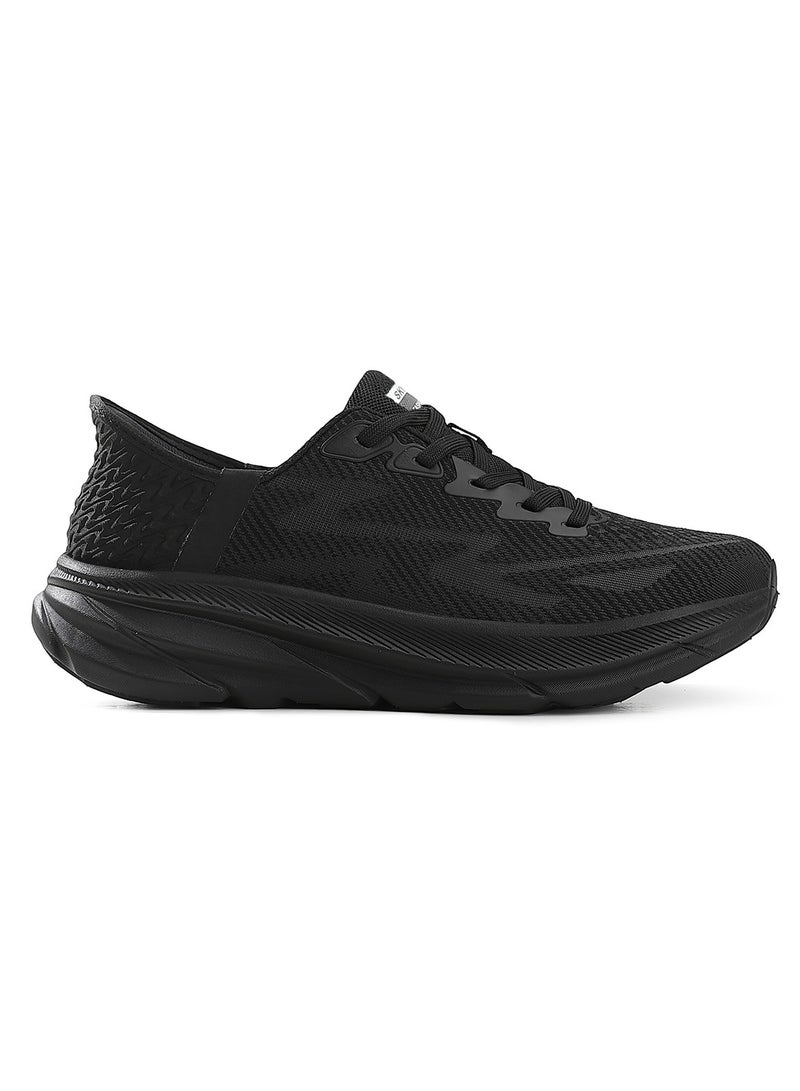 SKY VIEW Supportive Men And Women Hands Free Slip-ins Running Shoes Unisex Cushioned Breathable Athletic Fashion Sneakers Non Slip Walking Tennis Shoes Black