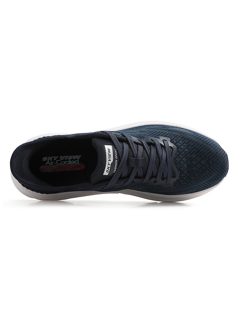 SKY VIEW Supportive Men And Women Hands Free Slip-ins Running Shoes Unisex Cushioned Breathable Athletic Fashion Sneakers Non Slip Walking Tennis Shoes Blue