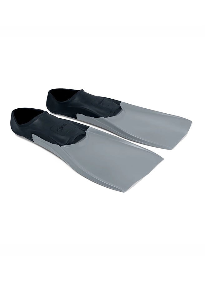 Long Blade Fin Black/Grey