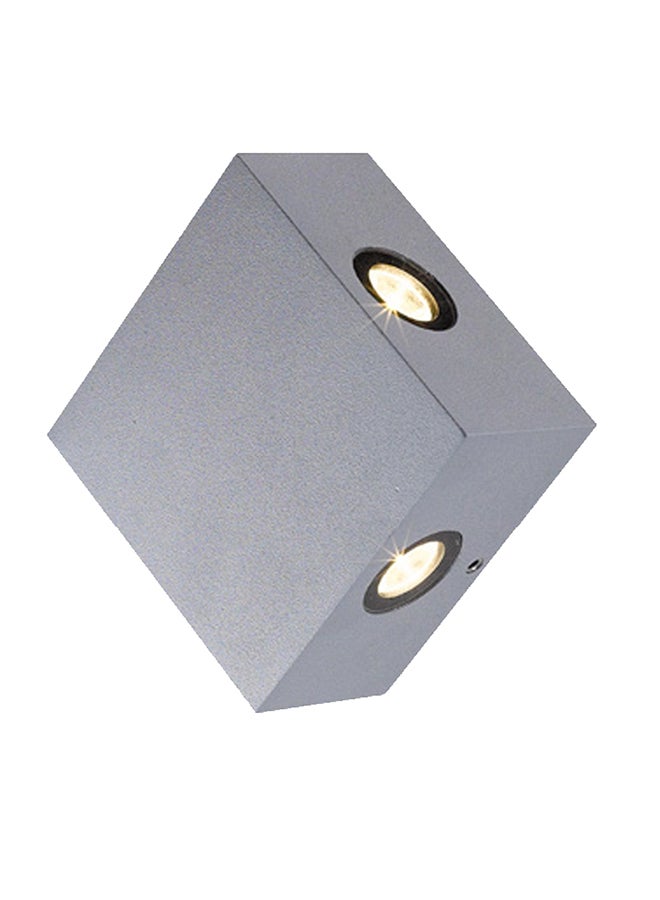 Indoor And Outdoor Surface LED Creed Wall Light White 10x5.2x10cm