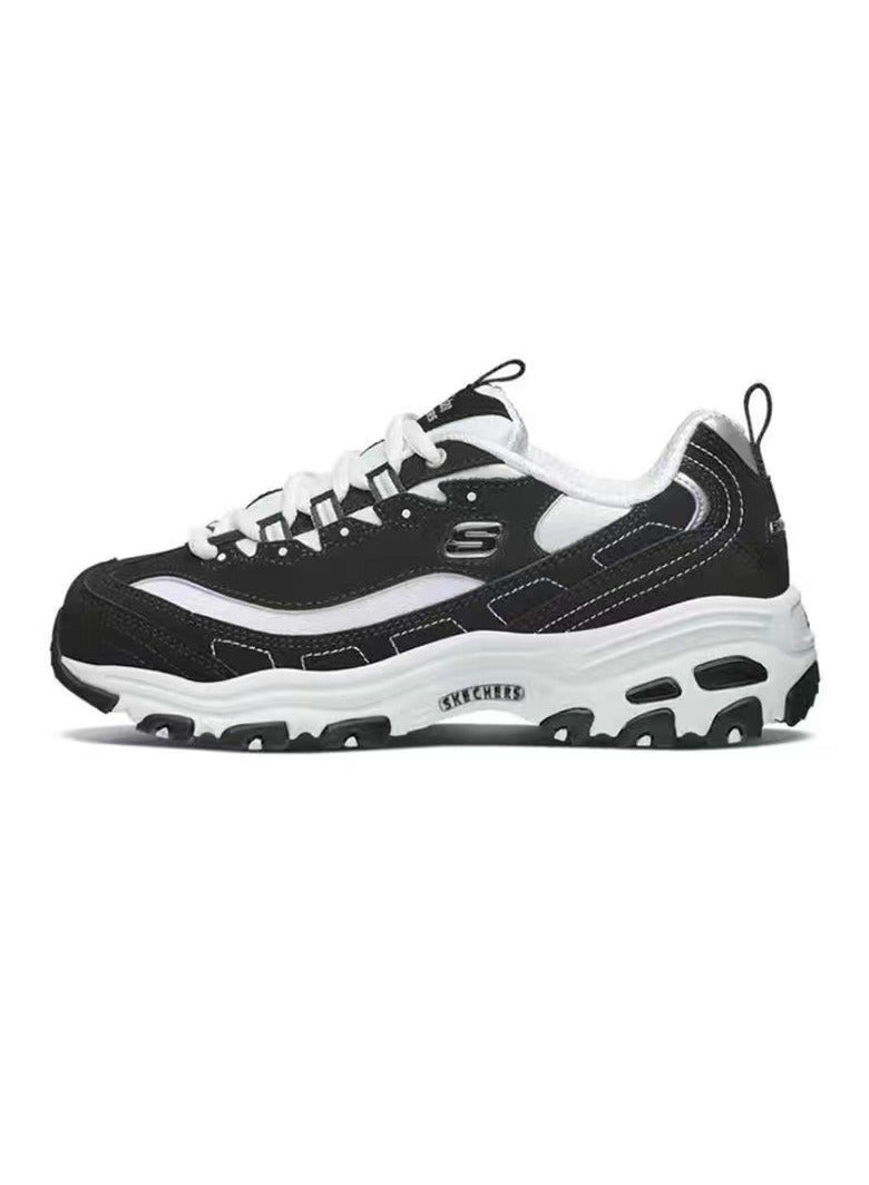 Skechers New Spring And Summer Breathable Classic Thick Sole Heightening Casual Sports Shoes