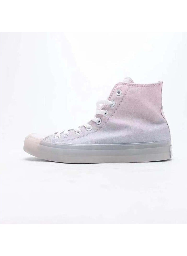 New Crystal Jelly Canvas Shoes