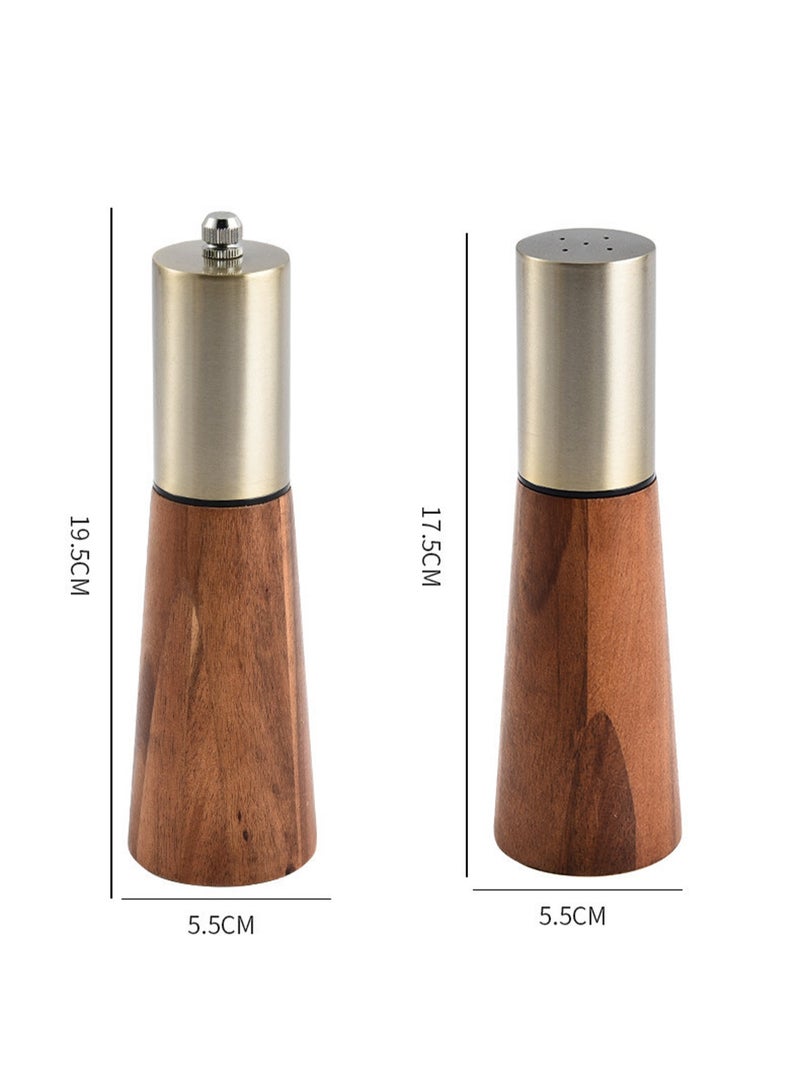 Salt and Pepper Grinder Set Kitchen Supplies