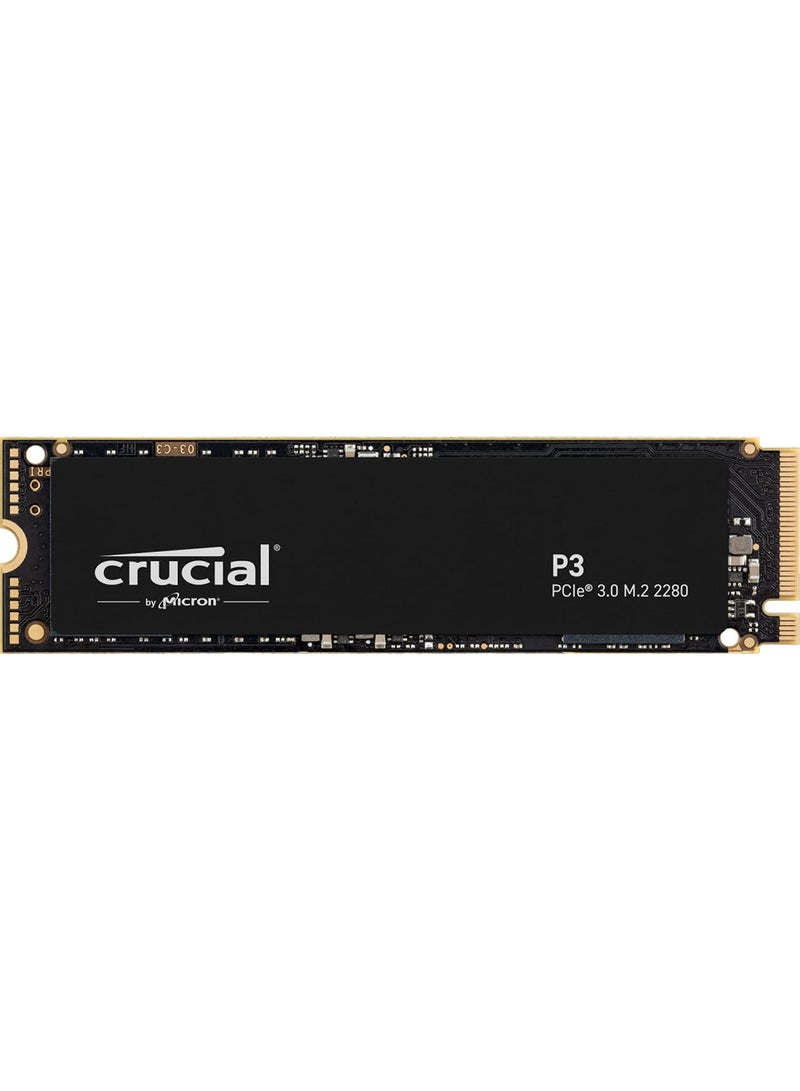 P3 500GB PCIe 3.0 3D NAND NVMe M.2 SSD, up to 3500MB/s CT500P3SSD8 500 GB