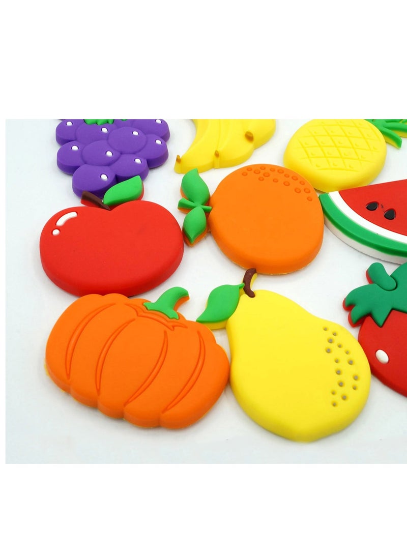 Fridge Magnets Magnet for Whiteboards Fridge Crafts Noticeboard Fruit 10 Pcs