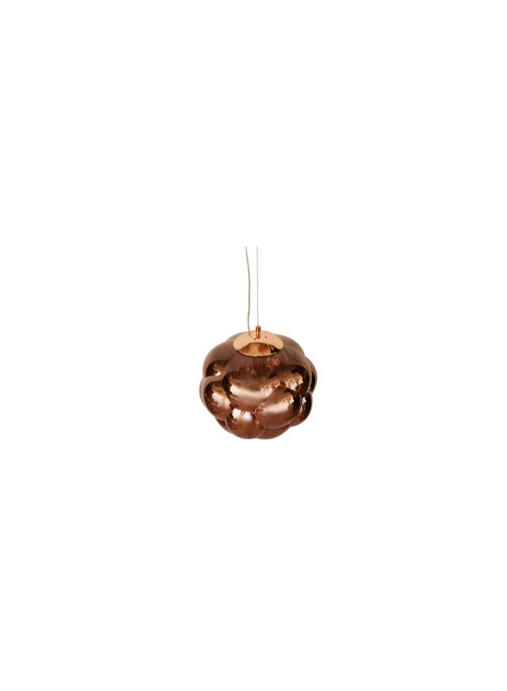 Salhiya Lighting Totchie Indoor Ceiling Pendant Light, E27 Bulb Type, Large, D3870, Rose Gold