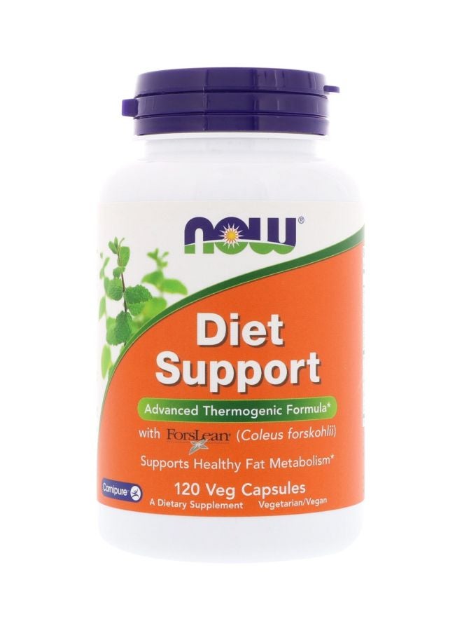 Diet Support Advance Thermogenic Formula Dietary Supplement- 120 Veg Capsules