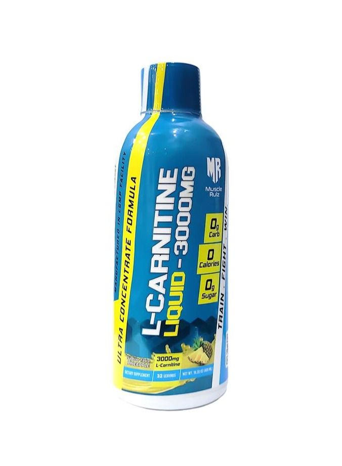 Muscle Rulz L-Carnitine 3000mg - Pineapple