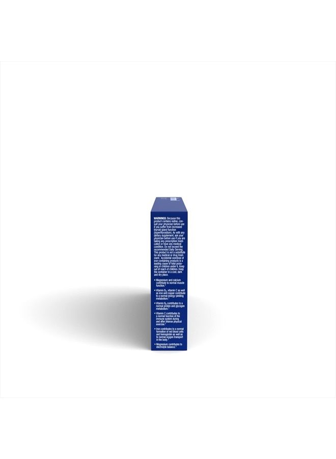 Sport Vial, Sports Nutrition Supplement, 7-Day Supply, Vitamins A, B, C, D, E, Zinc, Iodine