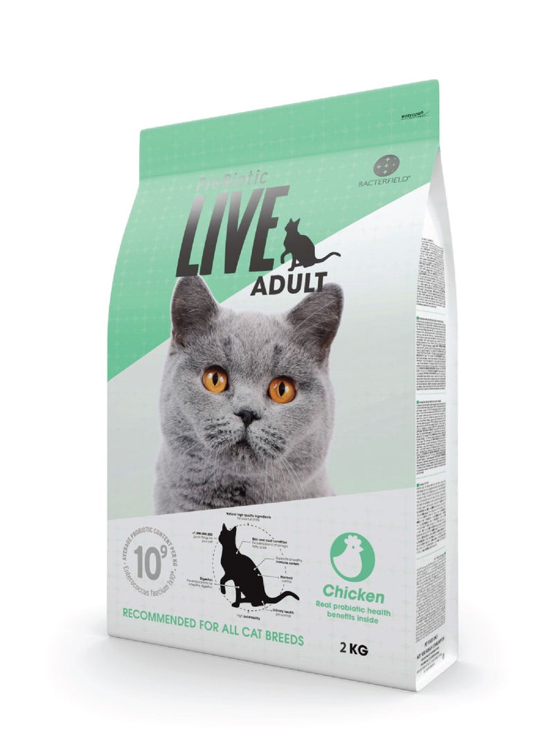 Cat Dry Food Adult Chicken