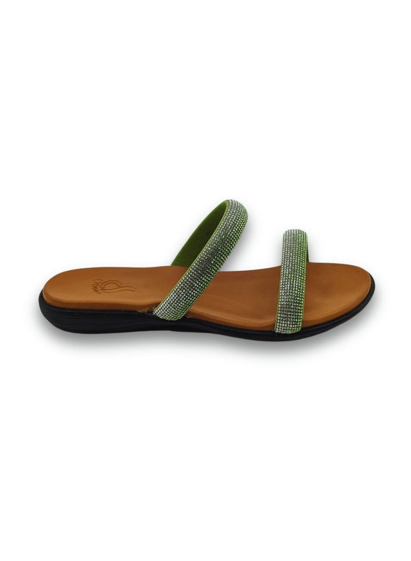 Aerostyle Women’s Slippers SPL1040 Green