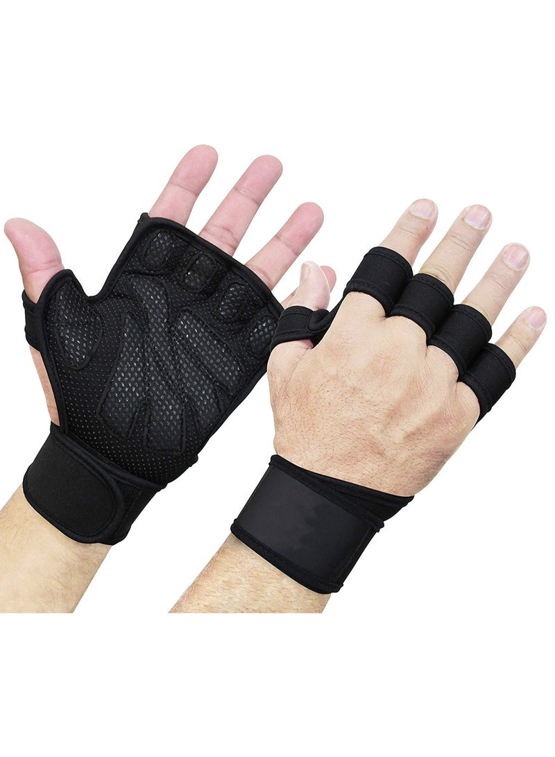 New Ventilated Workout Gloves with strong grip and Palm Protection both For Men and Women Exceptional For Cross training Gym Cycling Weightlifting