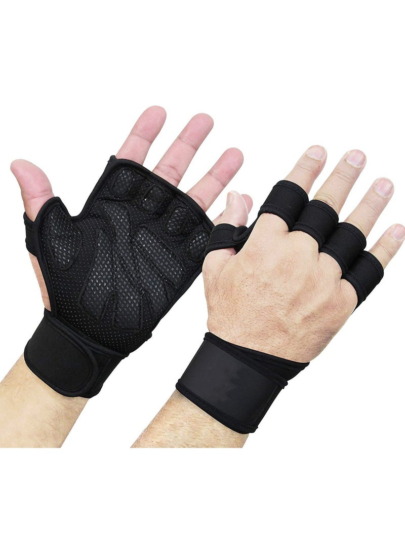 New Ventilated Workout Gloves with strong grip and Palm Protection both For Men and Women Exceptional For Cross training Gym Cycling Weightlifting