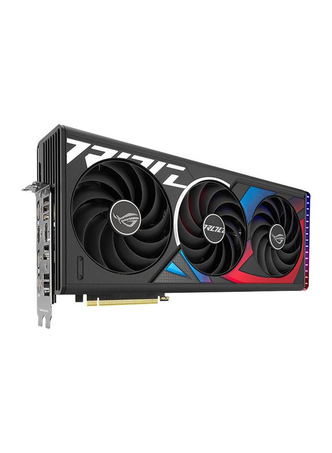 ROG Strix GeForce RTX 4070 Ti Super Gaming Graphics Card, 16GB GDDR6X 256-Bit Memory, 8448 CUDA Cores, 21 Gbps Memory Speed, 2610 MHz Boost Clock, PCI Express 4.0 | 90YV0KG1-M0NA00 Black