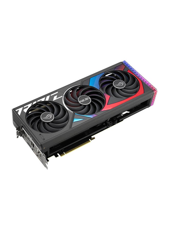 ROG Strix GeForce RTX 4070 Ti Super Gaming Graphics Card, 16GB GDDR6X 256-Bit Memory, 8448 CUDA Cores, 21 Gbps Memory Speed, 2610 MHz Boost Clock, PCI Express 4.0 | 90YV0KG1-M0NA00 Black