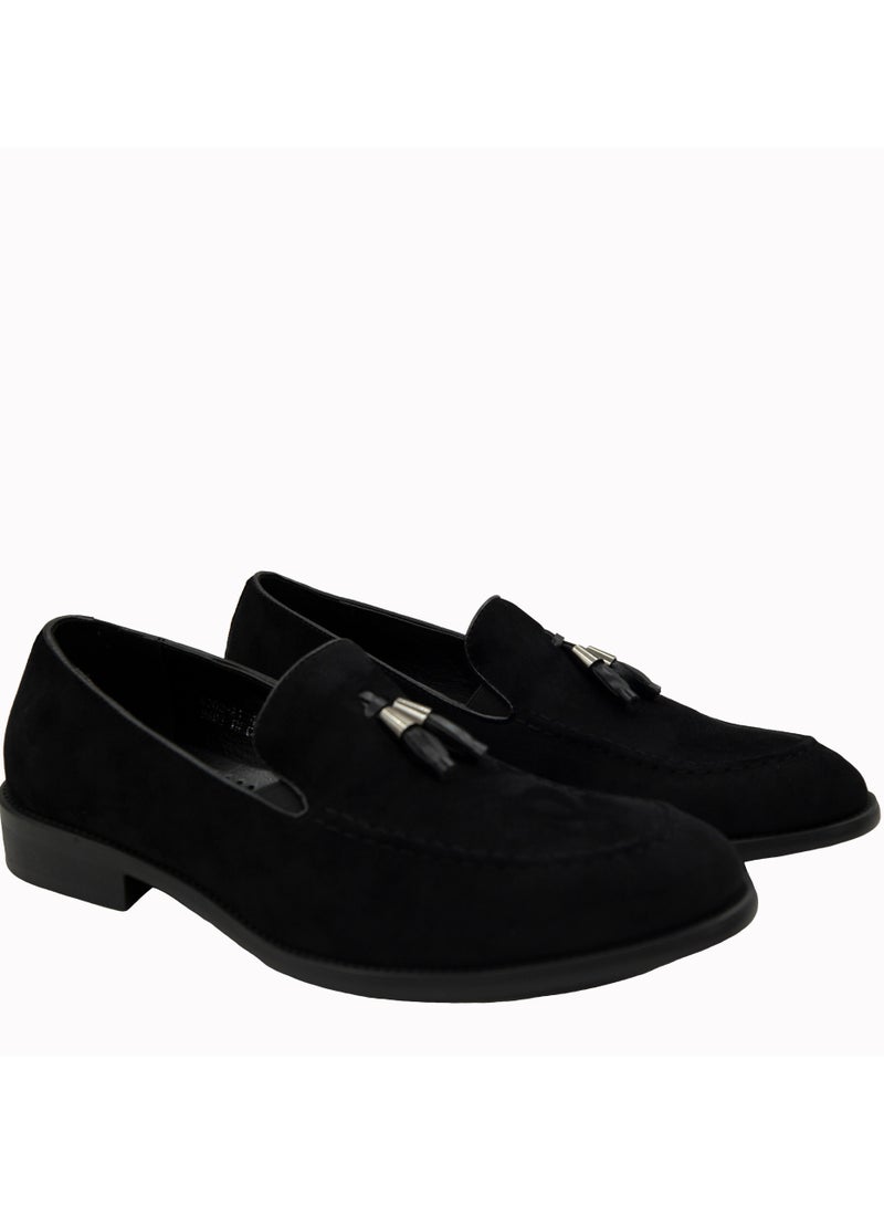 Comfortable Slip-On Formal Loafer Shoes Black