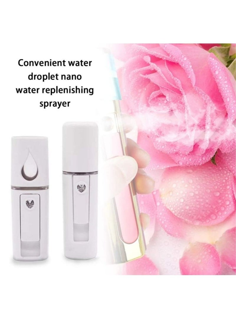 Ultimate Skincare Bundle Ultrasonic Deep Cleanser, 6-in-1 EMS Slimming LED Massager, 5-in-1 RF Skin Tightening Face Lifting Device, and Handheld Nano Mist Spray