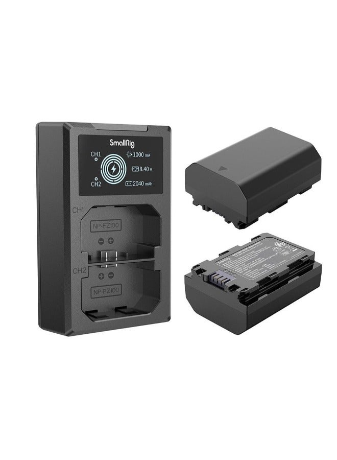 SmallRig NP-FZ100 Camera Battery And Charger Kit 3824B