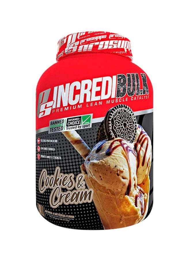 Incredi Bulk Protein Powder - Cookies And Cream