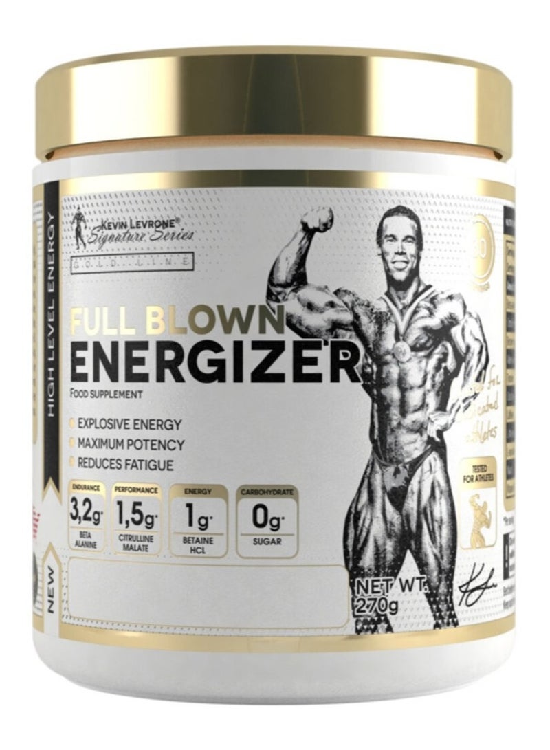 Kevin Levrone Full Blown Energizer Fruit Massage Flavor 270gm 60 Serving