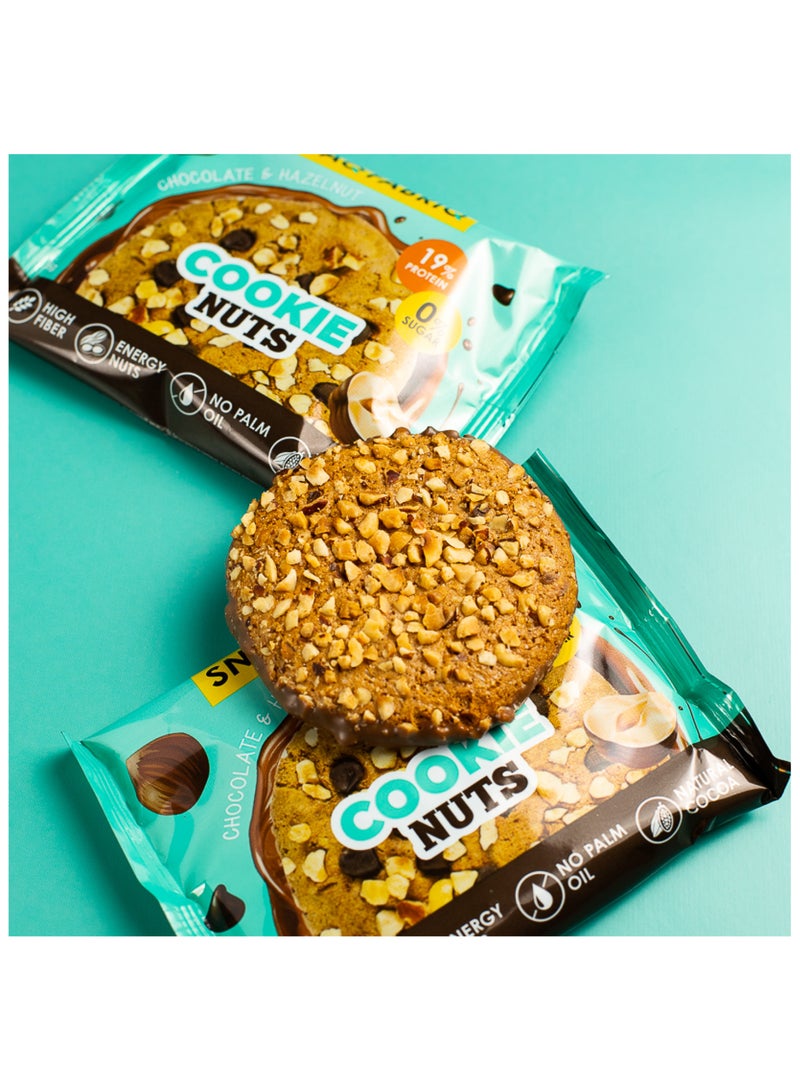 Protein Cookie Nuts with Chocolate and Hazelnut High Fiber 12x35g