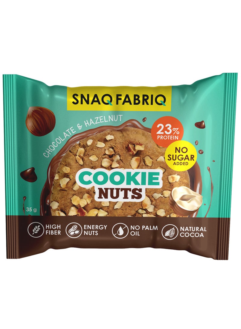 Protein Cookie Nuts with Chocolate and Hazelnut High Fiber 12x35g