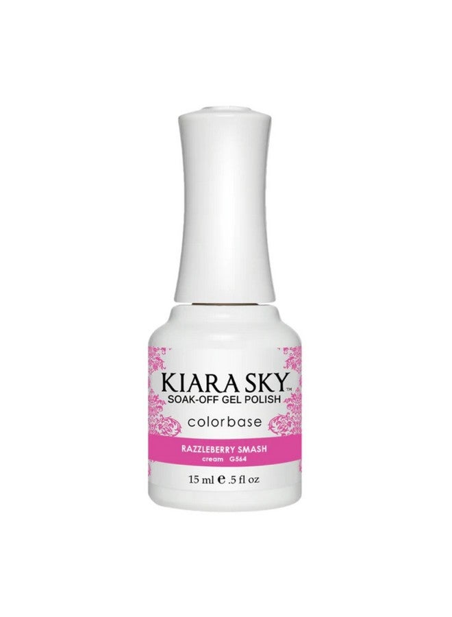 Gel Polish Pink Tones 0.5 Fl Oz (Razzleberry Smash)