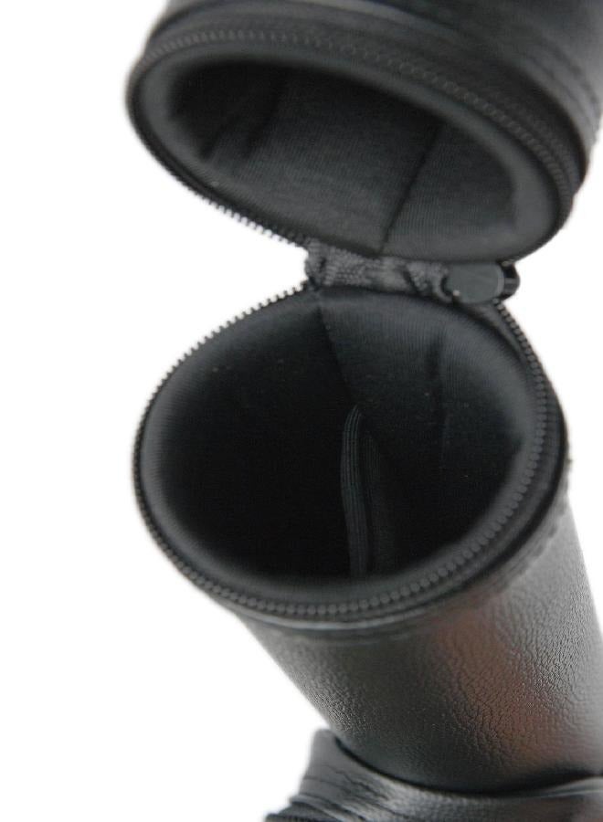 1x1 Hard Pool Cue Case Billiard Stick Carrying Pool Cue Case 1B1S Holds 1 But and 1 Shaft (Several Colors Available) (Black)