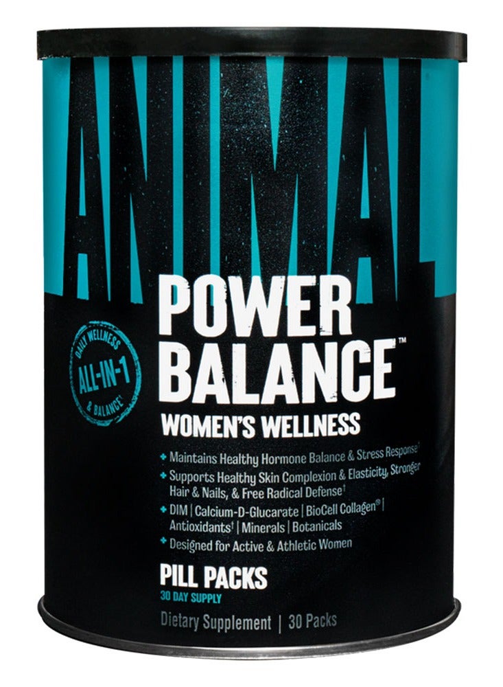 Animal Power Balance Women'S Wellness 30 Pills