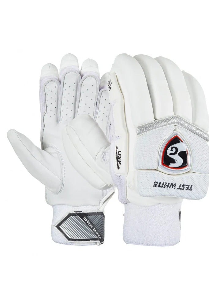 SG TEST WHITE BATTING GLOVE