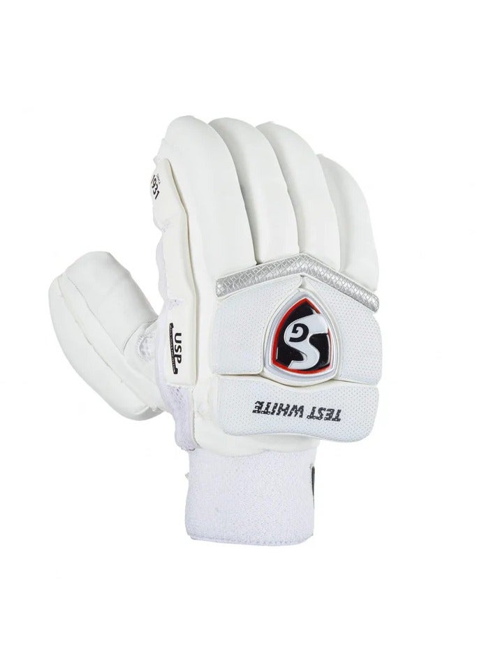 SG TEST WHITE BATTING GLOVE