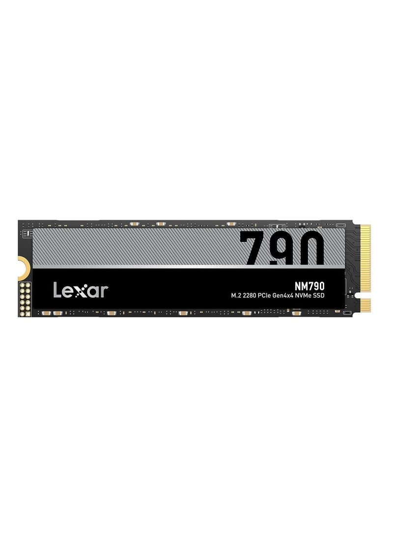 NM790 SSD, M.2 2280 PCIe Gen4x4 NVMe 1.4 Internal SSD, Up To 7200MB/s Read, 4400MB/s Write, Internal Solid State Drive For PS5, PC, Laptop, Gamers, Professionals (LNM790X001T-RNNNG) 2 TB