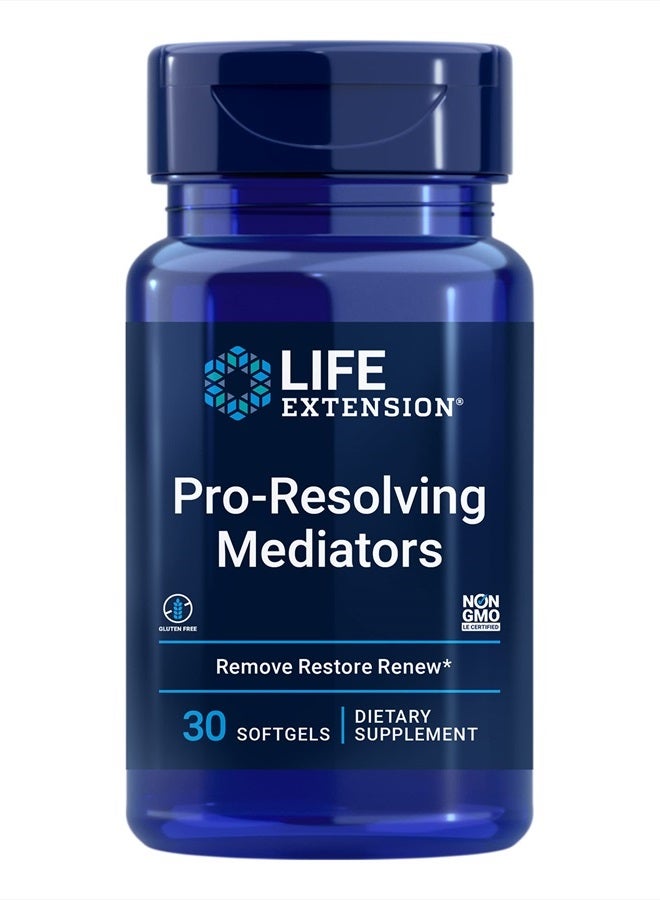 Pro-Resolving Mediators, 30 Softgels