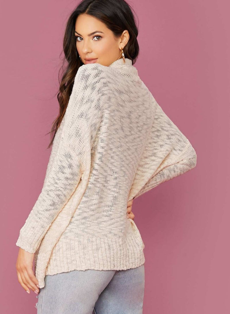 Toggle Closure Knitted Cardigan