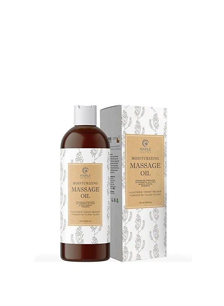 Maple Holistics Moisturizing Massage Oil 8fl oz 236ml