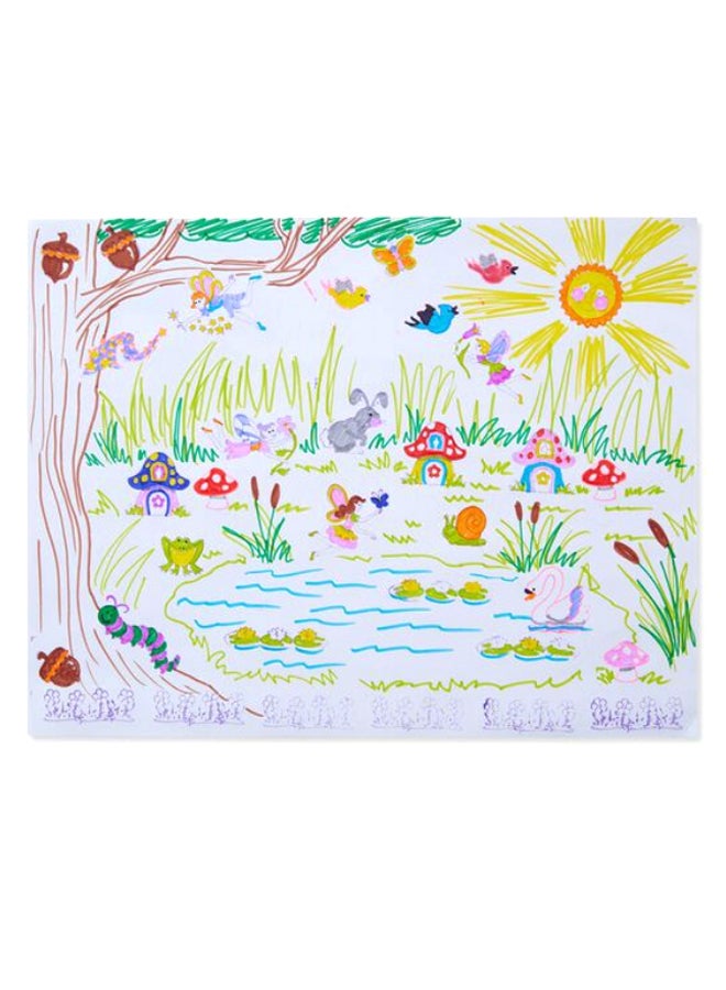 Stamp A Scene Fairy Garden Activity Set Multicolour