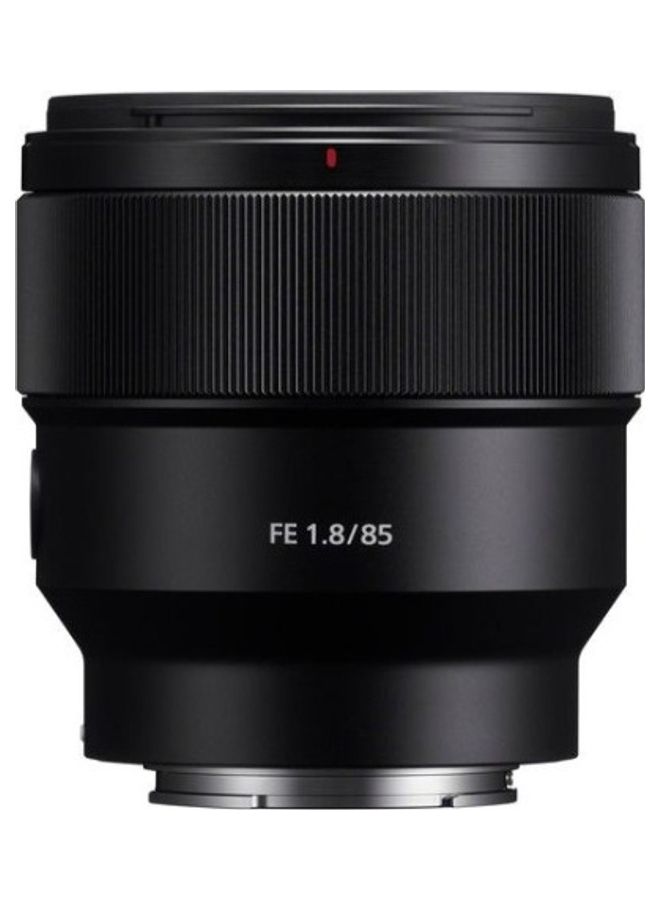 FE 85mm f/1.8 Lens Black