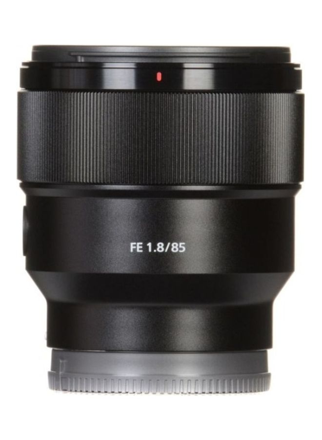 FE 85mm f/1.8 Lens Black