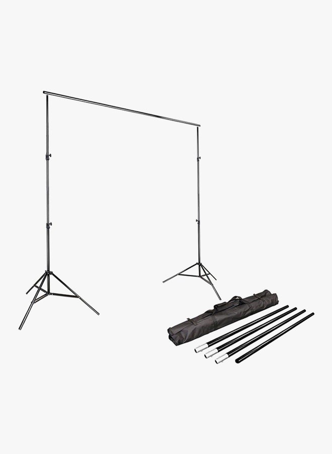 Background Stand Kit For Lighting Photography Black