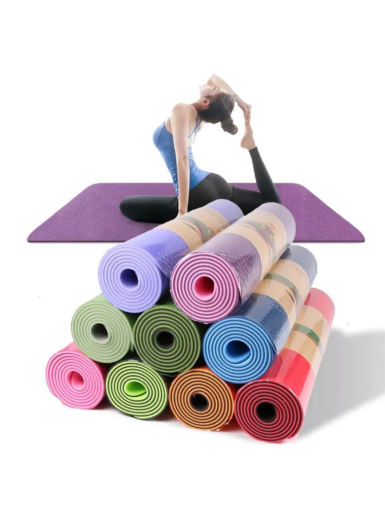 Anusha Shop: Nbr Yoga Mat Thicken 15mm Eco Friendly With Logo Exercise Mat Fitness Mat For Home Workout