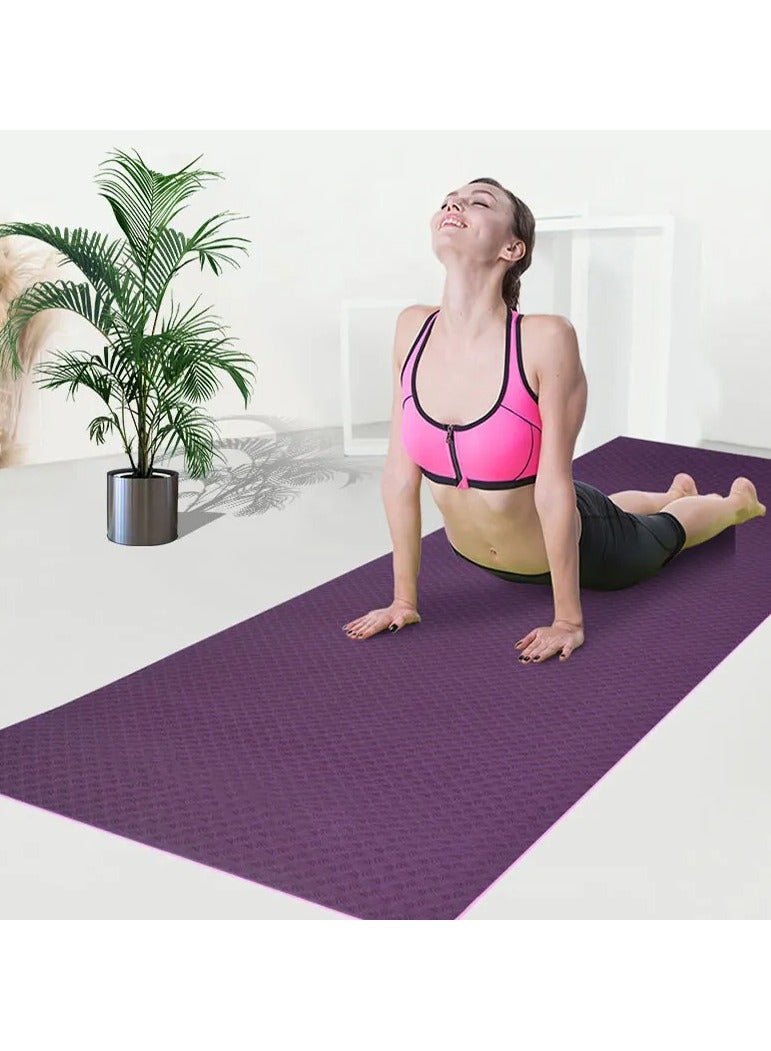 Anusha Shop: Nbr Yoga Mat Thicken 15mm Eco Friendly With Logo Exercise Mat Fitness Mat For Home Workout