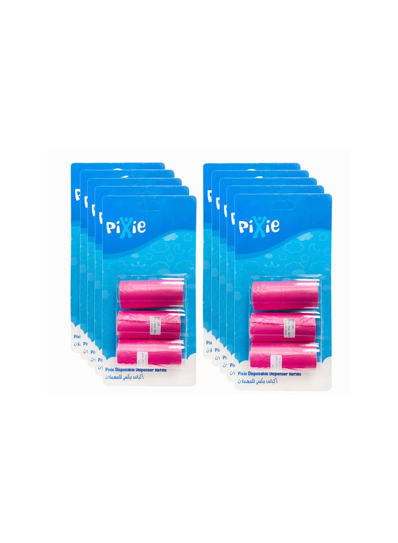 Pixie - Dispenser Refill (Pink) (Buy 8 Get 2 Free)