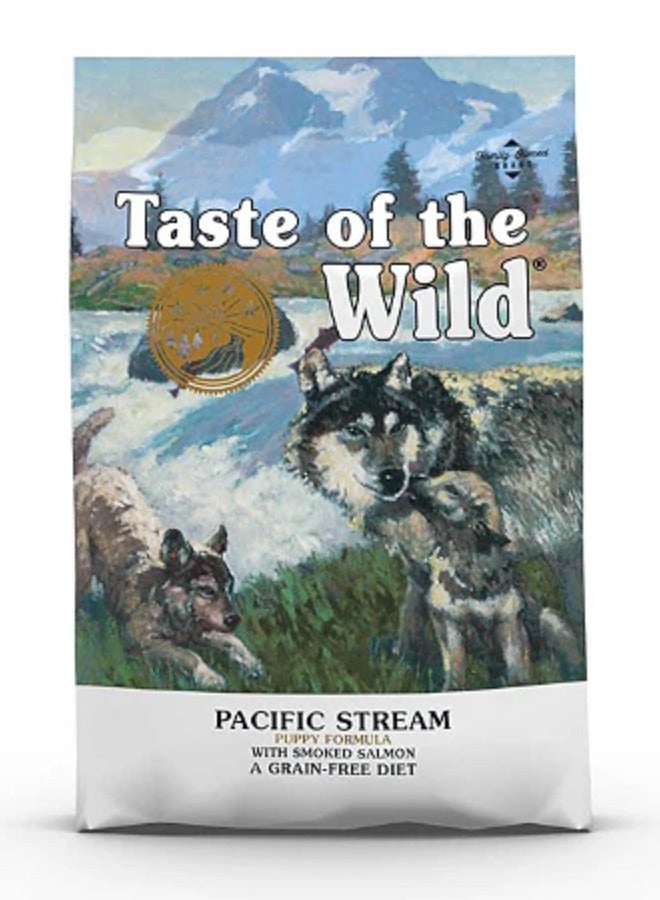 Taste Of The Wild Pacific Stream Recipe With Smoke-Flavored Salmon Dry Food Dog Puppies 2kg