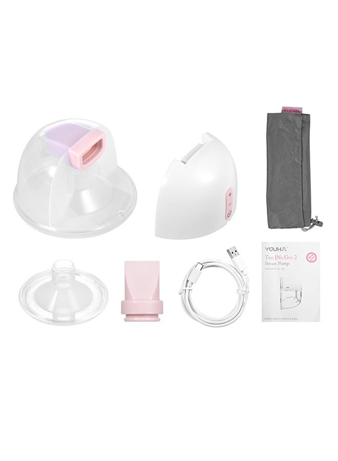 Silent Invisible Wearable Hands Free Electric Breast Pump Breast Pump With 3 Modes And 9 Levels 150ML, 24MM/28MM