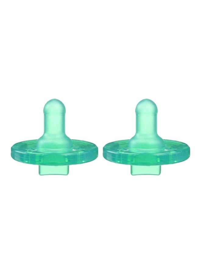 2-Piece Super Soothe Pacifier - Green