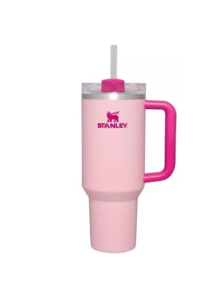 Stanley Insulated mug with straw lid, for water, Iced Tea, Coffee, Juice and Smoothie 40 oz.