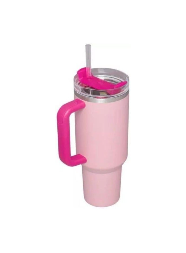 Stanley Insulated mug with straw lid, for water, Iced Tea, Coffee, Juice and Smoothie 40 oz.