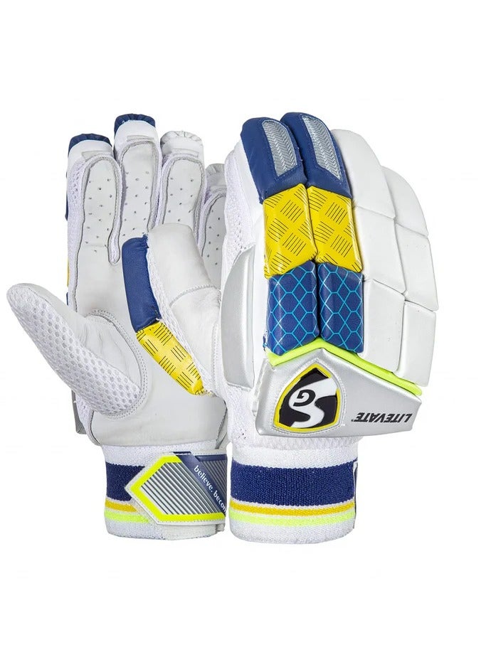 SG LITEVATE BATTING GLOVES(Adult)