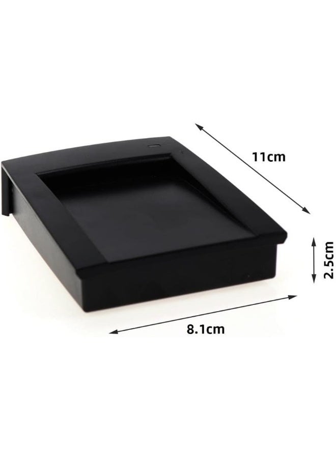 RFID IC 13.56Mhz USB Desktop Card Reader Contactless Plug-n-Play Interface For Mifare IC Type-A Type-B Works on Window Linux Systems